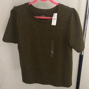 Ann Taylor LOFT green top
